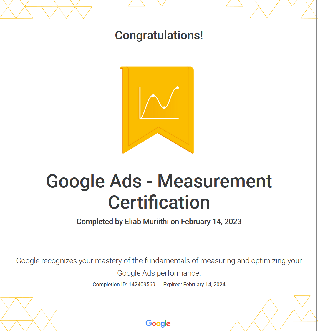 Google Ads Measurement